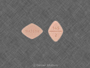 Estazolam 2 mg WATSON 745 2