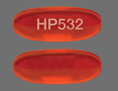 Pill HP532 Orange Capsule/Oblong is Ethosuximide