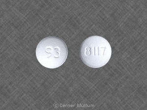 Pill 93 8117 is Famciclovir 125 mg