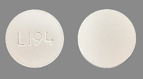 Pill L194 White Round is Famotidine