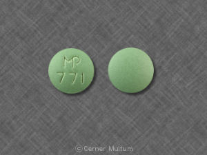 Felodipine extended-release 2.5 mg MP 771