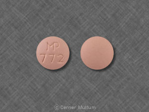 Felodipine extended release 5 mg MP 772