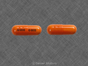 Fenofibrate (micronized) 200 mg G 0533 G 0533