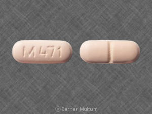 Pill M471 Orange Oval is Fenoprofen Calcium