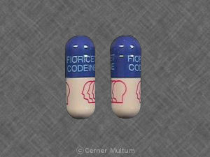 Хапче FIORICET CODEINE LOGO PROFILES е Fioricet с кодеин 325 mg / 50 mg / 40 mg / 30 mg