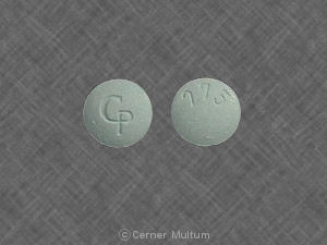 Pill CP 275 Blue Round is Fiorpap