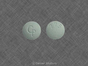 Pill CP 275 is Fiorpap 325 mg / 50 mg / 40 mg