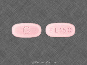 Pill G FL 150 Pink Oval is Fluconazole