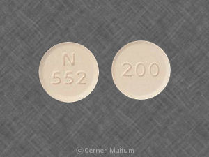 Pill 200 N 552 Orange Round is Fluconazole