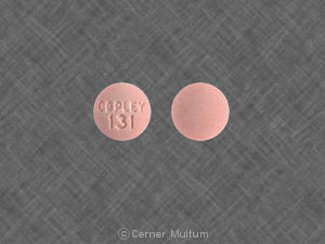 Pill COPLEY 131 Pink Round is Sodium Fluoride