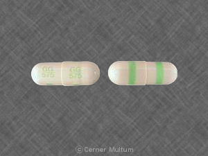 Pill GG 575 GG 575 White Capsule-shape is Fluoxetine Hydrochloride