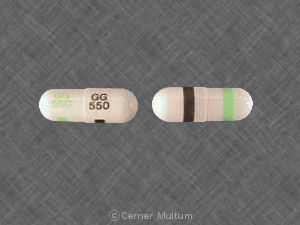 Fluoxetine hydrochloride 20 mg GG 550 GG 550