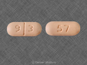 Pill 9 3 57 Pink Oval is Fluvoxamine Maleate