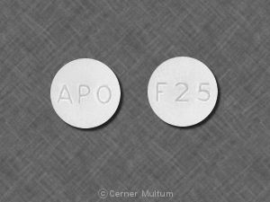 Fluvoxamine maleate 25 mg APO F25