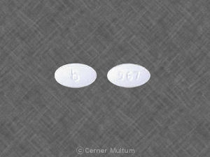 Pill b 967 White Elliptical/Oval is Fluvoxamine Maleate
