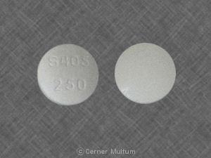 Pill S405  250 White Round is Fosrenol