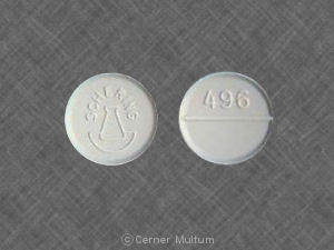Fulvicin U F microcrystalline 500 mg SCHERING logo 496