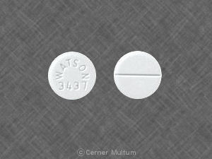 Pill WATSON 3437 White Round is Furosemide