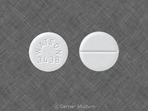 Pill WATSON 3438 White Round is Furosemide
