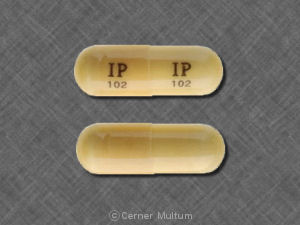 Gabapentin 300 mg IP 102 IP 102