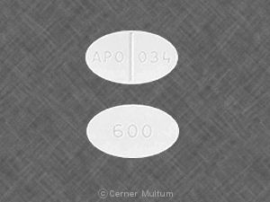 Gemfibrozil 600 mg 600 APO 034