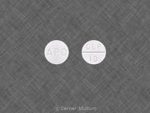 Pill APO GLP 10 White Round is Glipizide