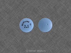Glipizide XL 2.5 mg GLIPIZIDE XL 2.5