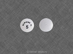 Pill GLIPIZIDE XL 5 White Round is Glipizide XL