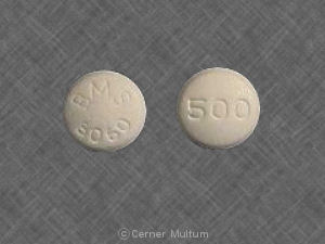 Glucophage 500 mg BMS 6060 500
