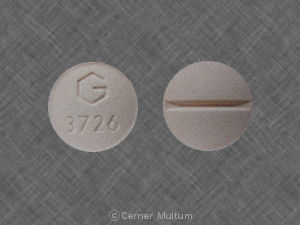 Glyburide 2.5 mg G 3726