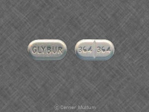 Glyburide 5 mg 364 364 GLYBUR
