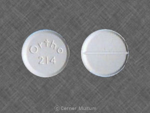 Pill Ortho 214 is Grifulvin V 500 mg