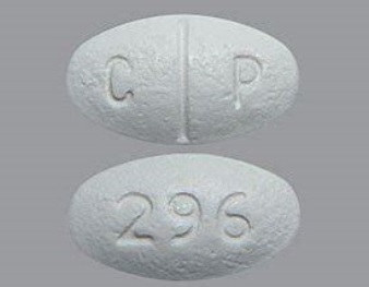 Pill C P 296 is Griseofulvin (Ultramicrocrystalline) 250 mg