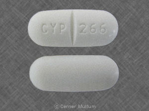 Guaifenesin and pseudoephedrine hydrochloride SR 1200 mg / 120 mg CYP 266