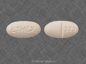 Pill ETHEX 373 is Guaifenex GP 1200 mg / 120 mg