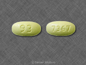 Hydrochlorothiazide and losartan potassium 12.5 mg / 50 mg 93 7367