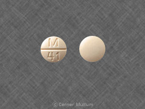 Hydrochlorothiazide and spironolactone 25 mg / 25 mg M 41