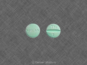Hydrochlorothiazide and triamterene 25 mg / 37.5 mg TH 1 MYLAN
