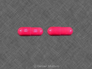 Hydrochlorothiazide and triamterene 25 mg / 50 mg GG 580 GG 580