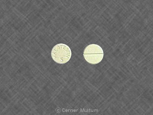 Pill HALOTESTIN 5 Green Round is Halotestin