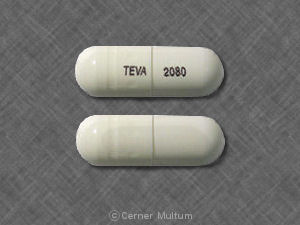 Hydrochlorothiazide 12.5 mg TEVA 2080