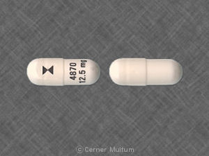 Hydrochlorothiazide 12.5 mg Logo 4870 12.5 mg