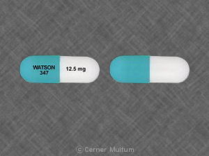 Hydrochlorothiazide 12.5 mg WATSON 347 12,5 mg