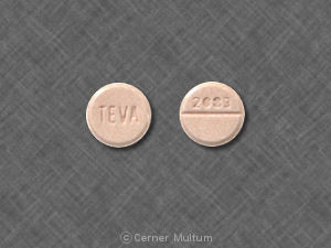 Hydrochlorothiazide 25 mg TEVA 2083