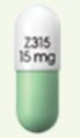 Zohydro ER 15 mg Z315 15 mg