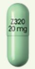 Pill Z320 20 mg Green Capsule/Oblong is Zohydro ER