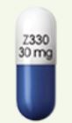 Zohydro ER 30 mg Z330 30 mg