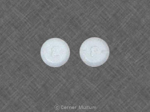 Pill E 8 White Round is Hydromorphone Hydrochloride