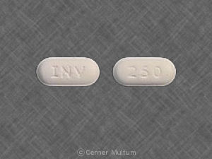 Pill INV 250 White Oval is Hydroxychloroquine Sulfate