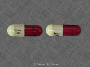 Hydroxyzine pamoate 50 mg Barr 302 50